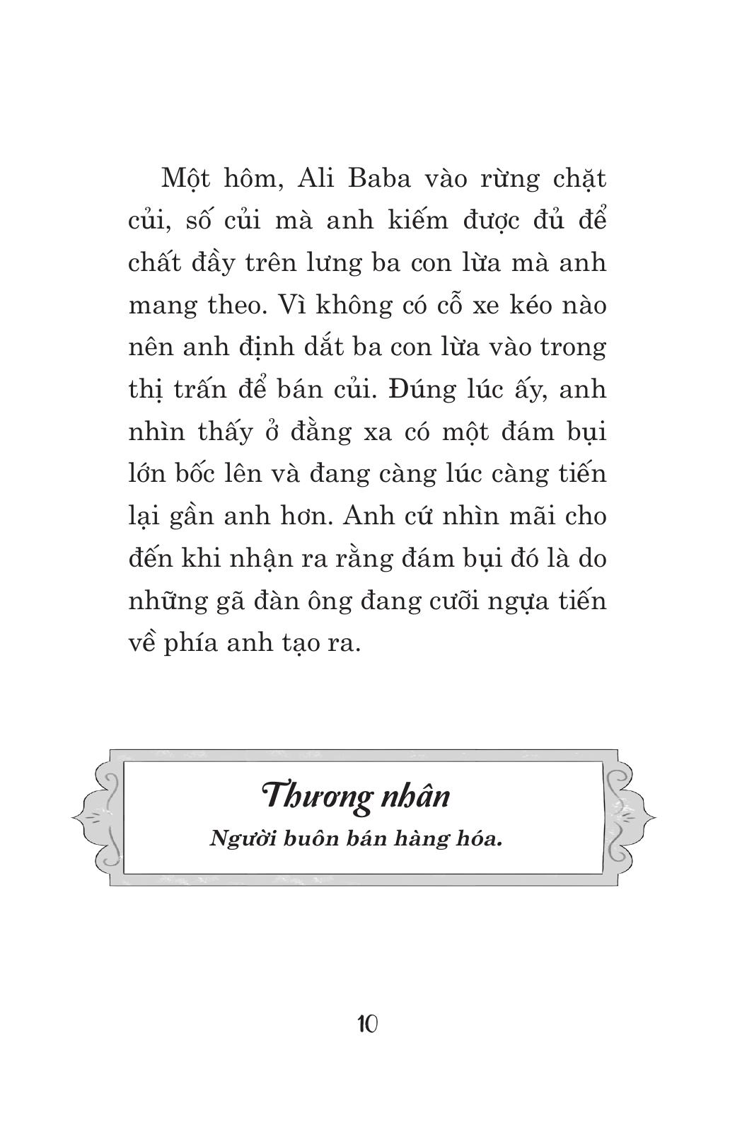 tuyển tập nghìn lẻ một đêm - ali baba và bốn mươi tên cướp - Ảnh 7