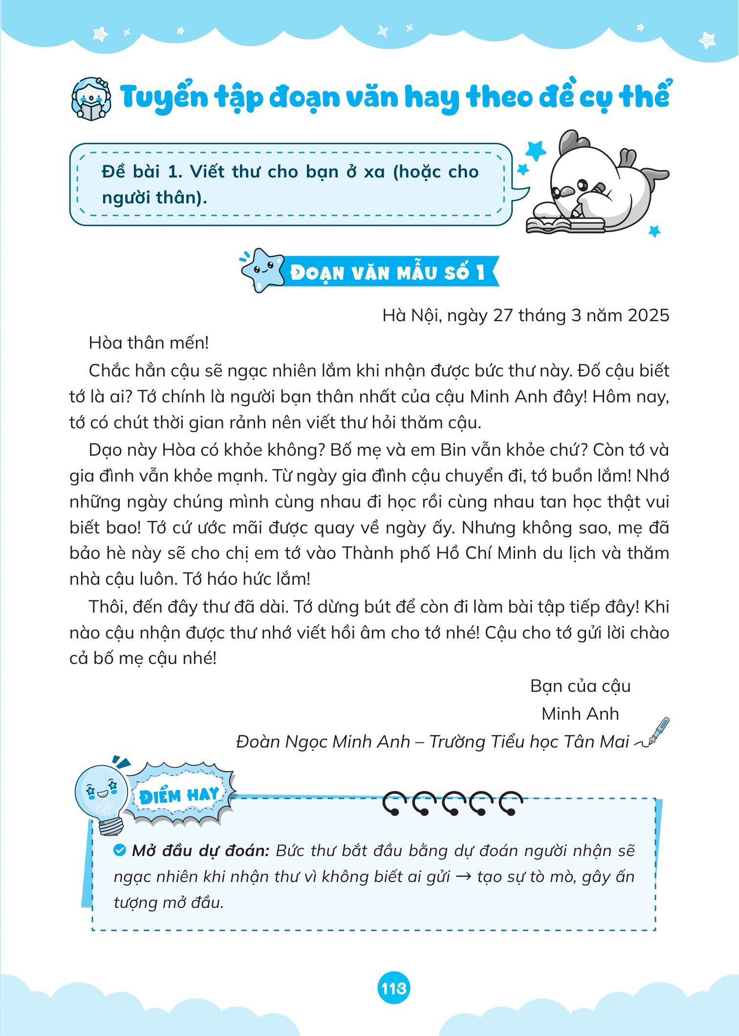 Tuyển Tập Những Bài Văn Mẫu Hay 3 - Ảnh 15