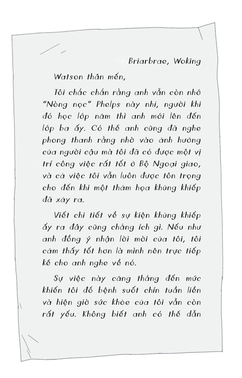 tuyển tập sherlock holmes - những bí mật và báu vật bị đánh cắp - bản hiệp ước hải quân - Ảnh 6