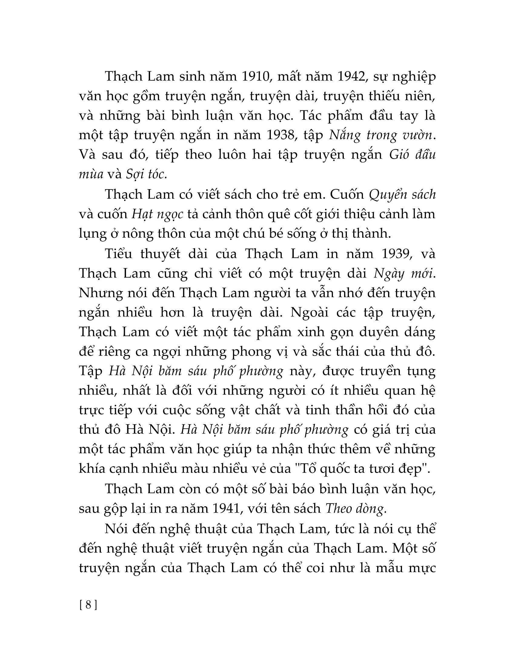 tuyển tập thạch lam (2023) - Ảnh 6