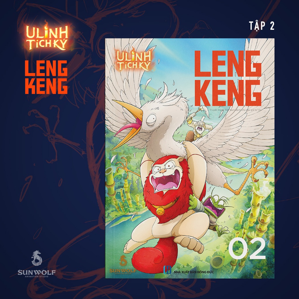 u linh tích ký - leng keng - tập 2 - tặng kèm card bo góc - Ảnh 3