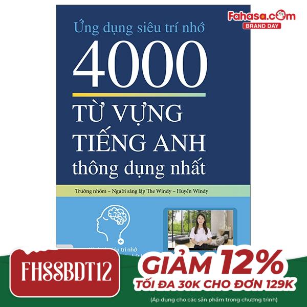 ứng dụng siêu trí nhớ 4000 từ vựng tiếng anh thông dụng nhất