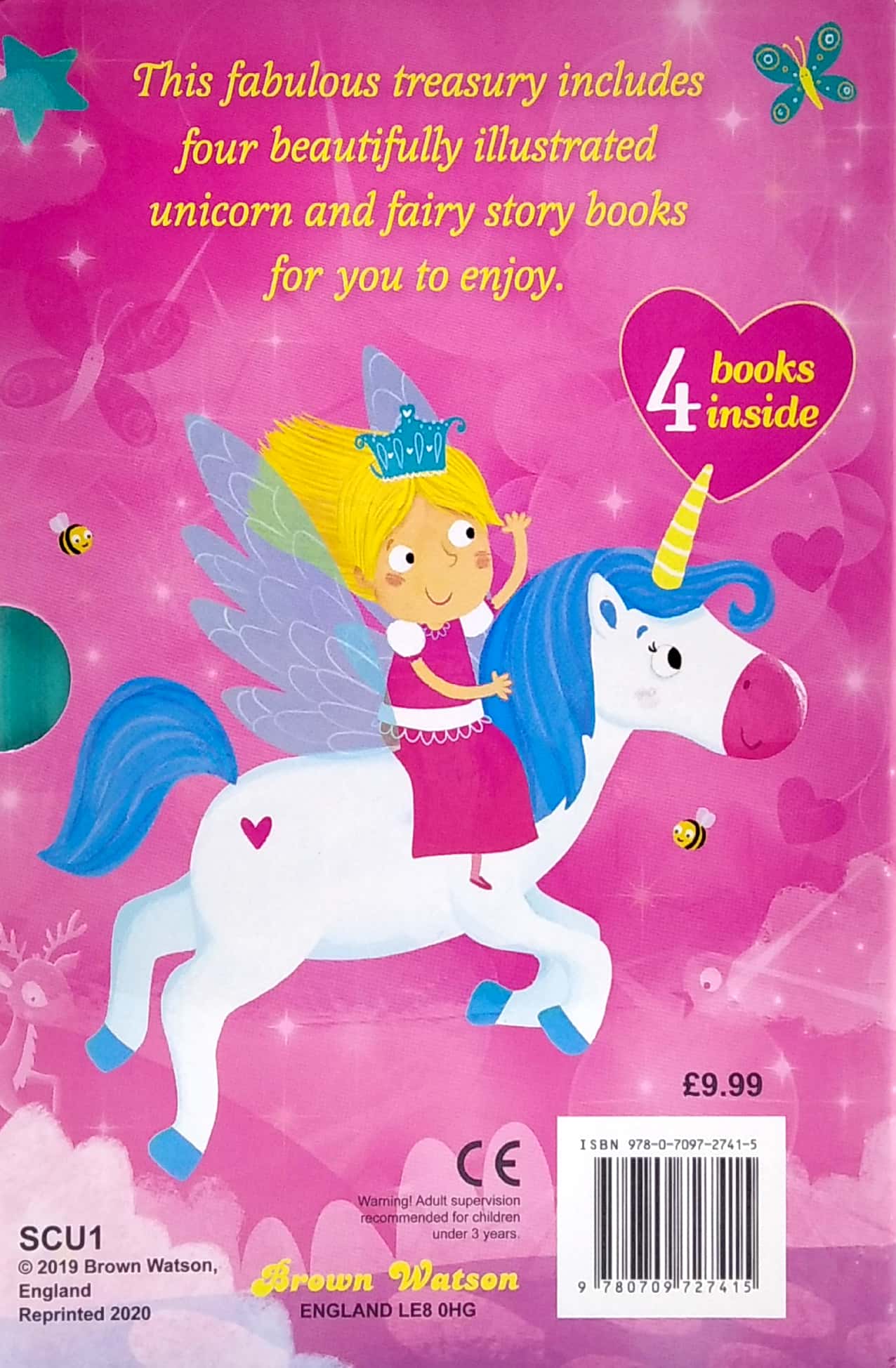 unicorn and fairy treasury slip case - Ảnh 5