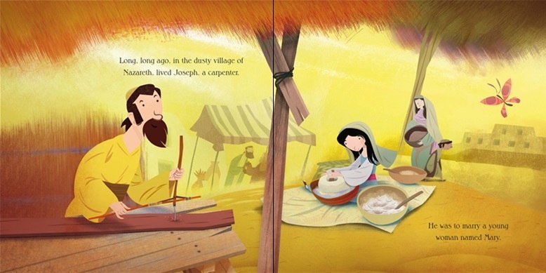 usborne book and jigsaw: the nativity - Ảnh 5