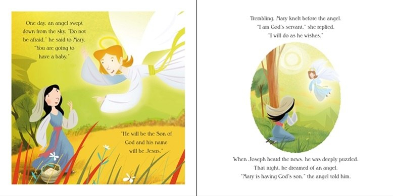 usborne book and jigsaw: the nativity - Ảnh 7