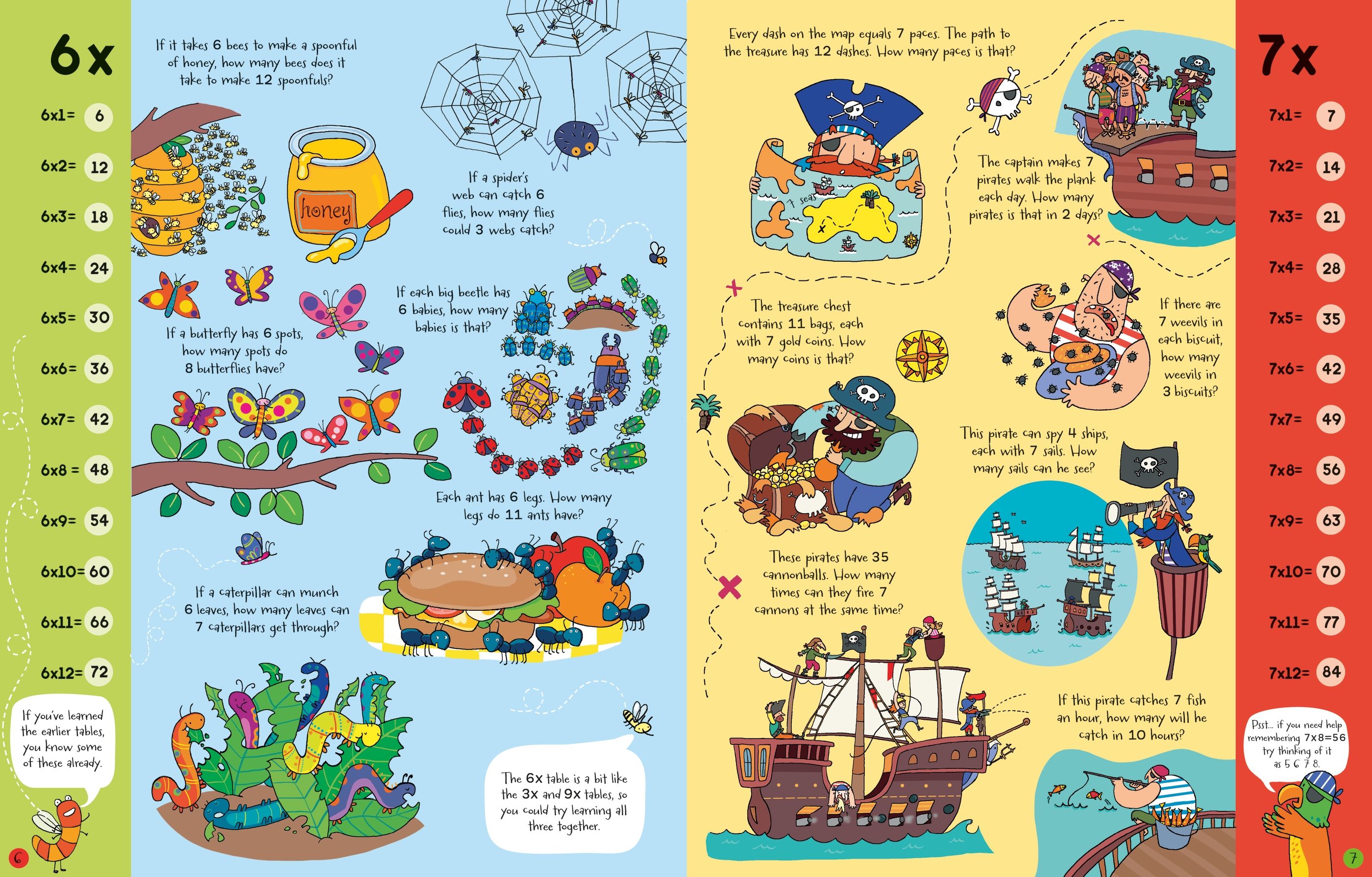 usborne book and jigsaw times tables - Ảnh 6