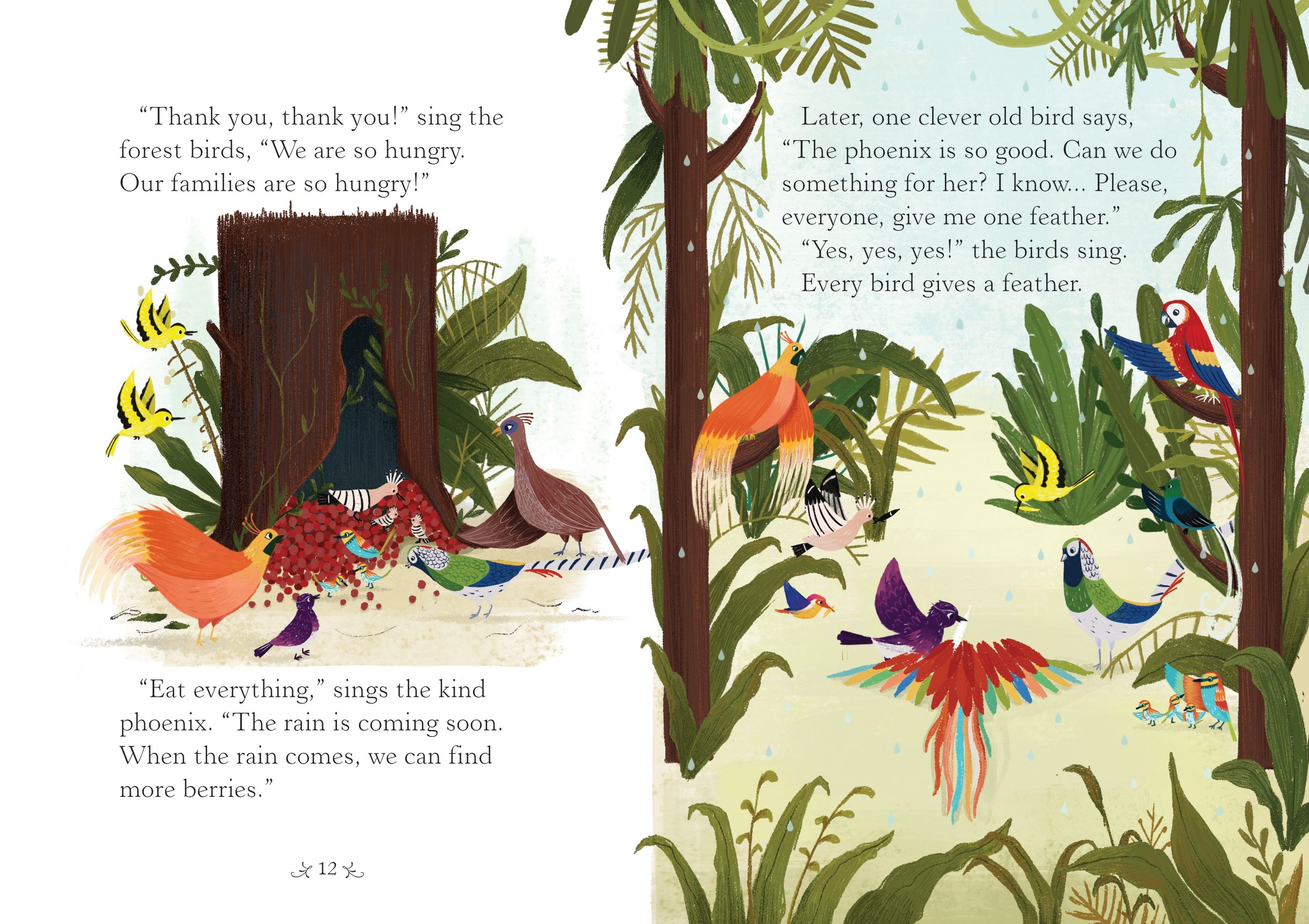 usborne english readers starter level: the rainbow coat - Ảnh 4