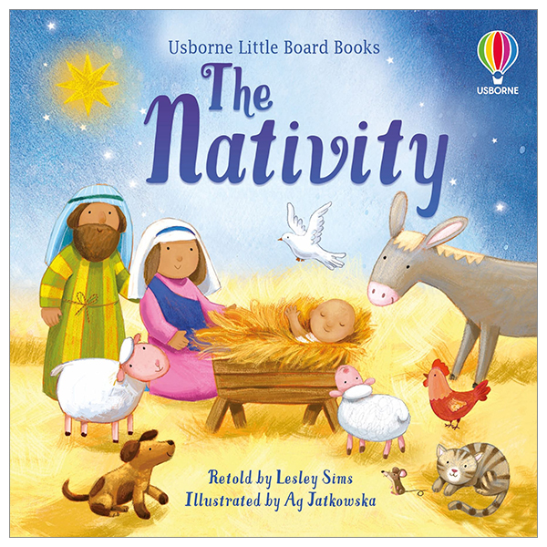 usborne little board books: the nativity