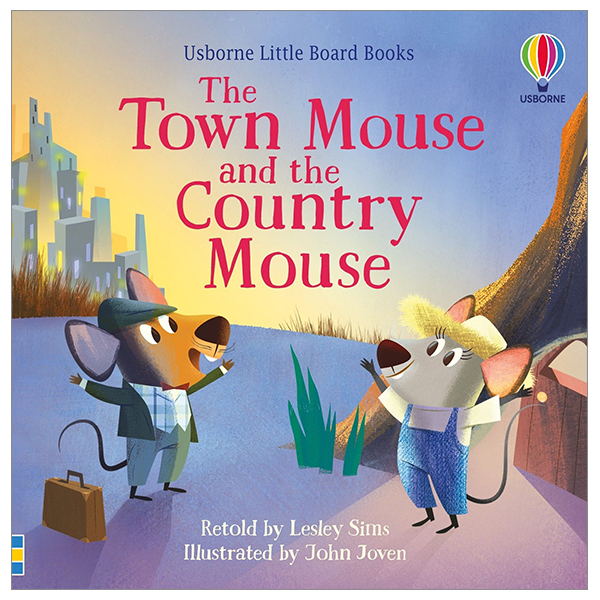 usborne little board books: the town mouse and the country mouse