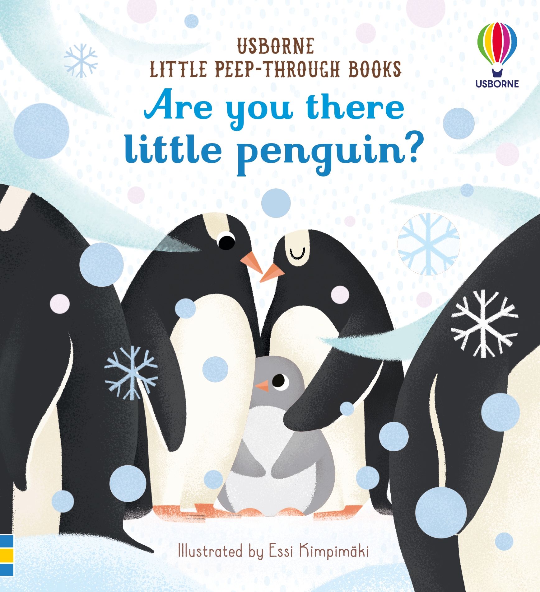 usborne little peep-through books: are you there little penguin? - Ảnh 2