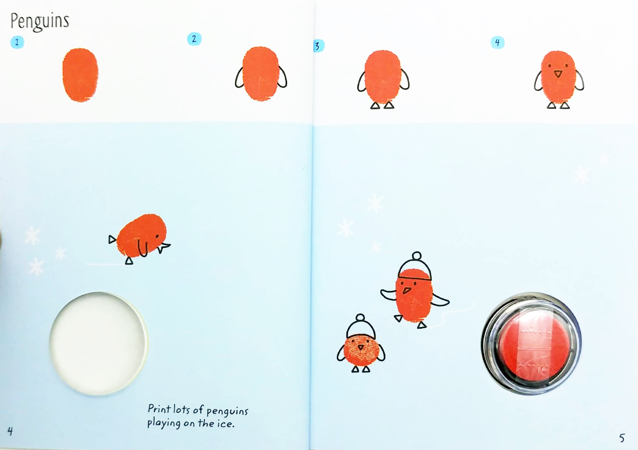 usborne minis: finger printing christmas - Ảnh 5