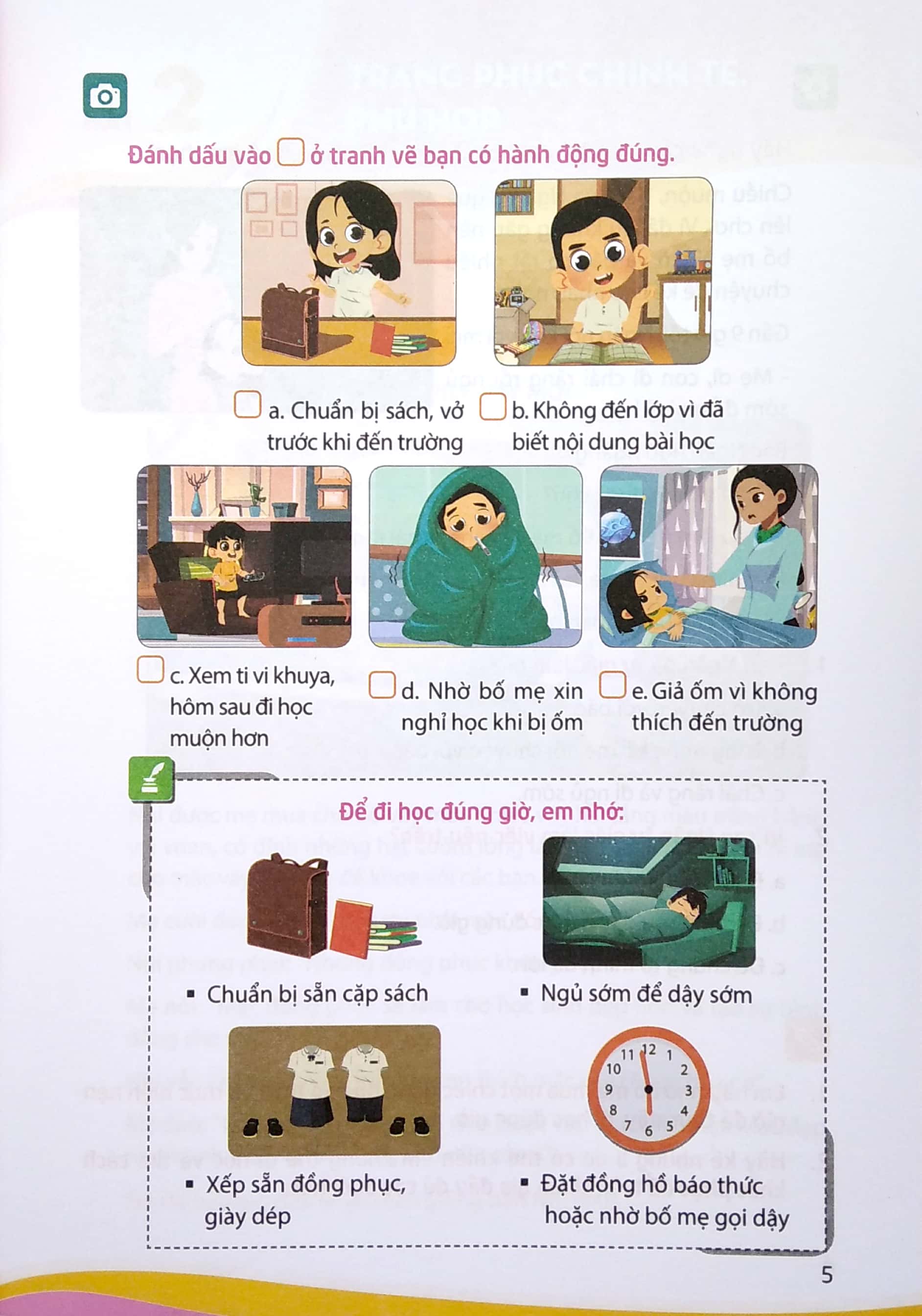 văn hóa học đường - lớp 1 (2020) - Ảnh 6
