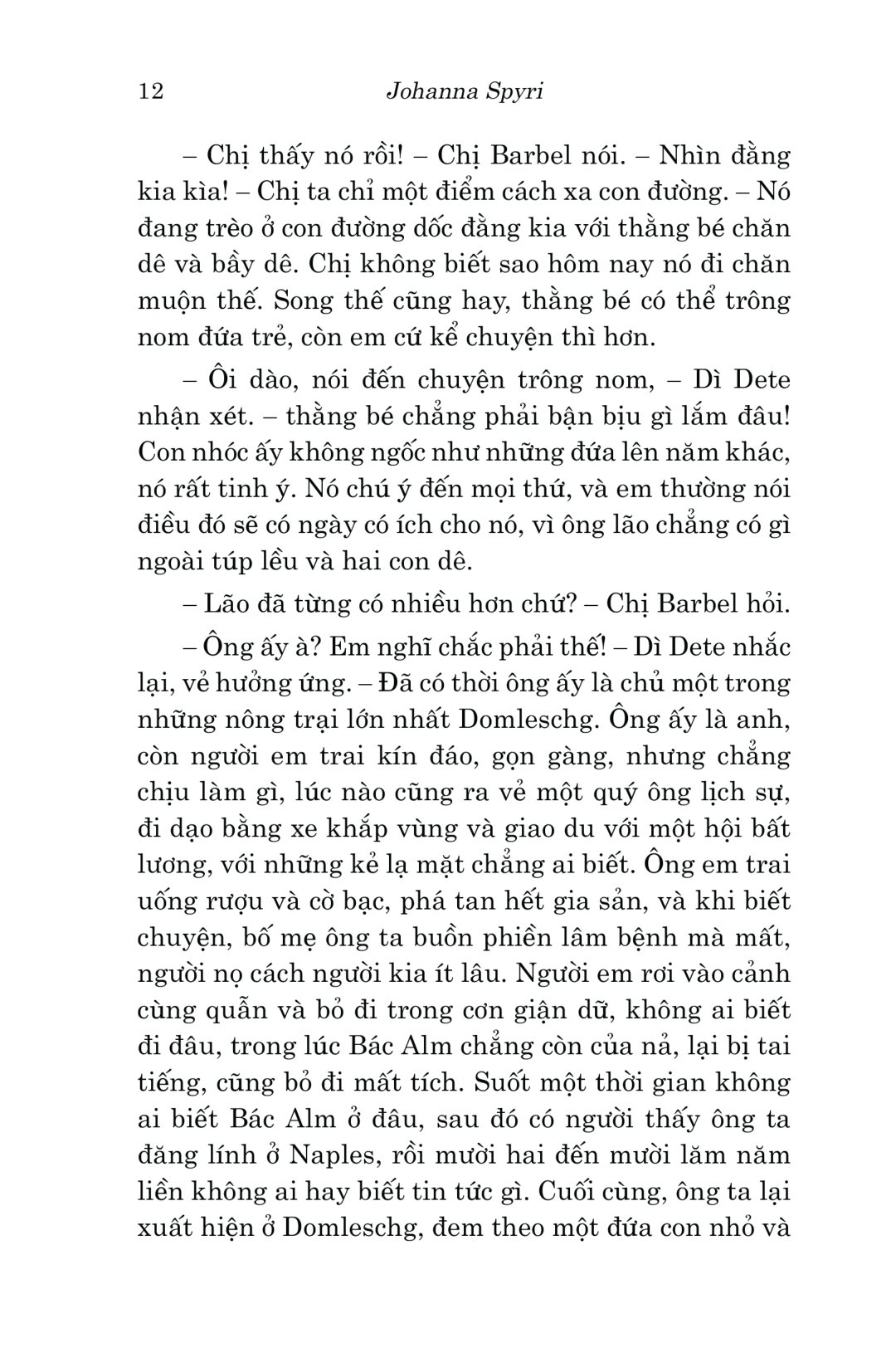 văn học cổ điển - heidi (tái bản 2023) - Ảnh 12