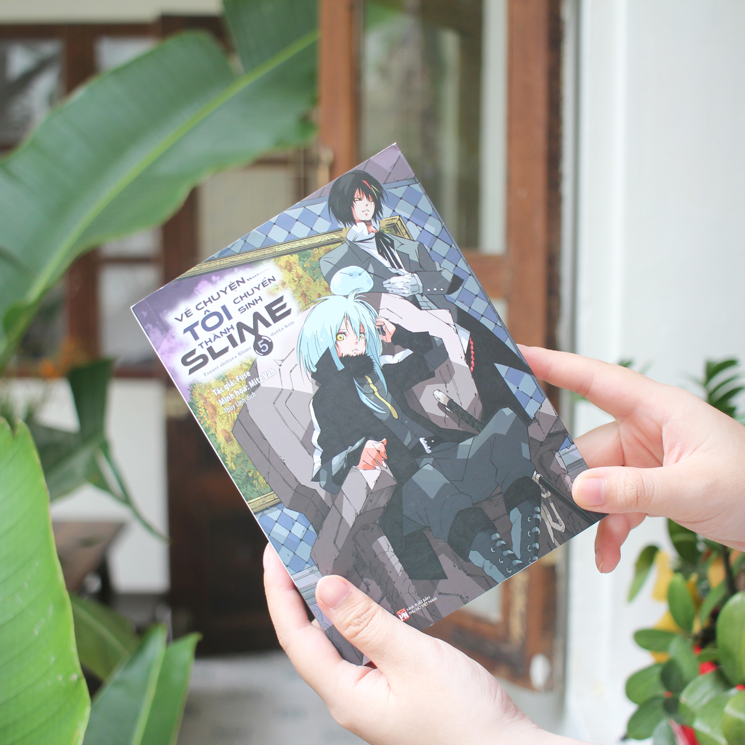 về chuyện tôi chuyển sinh thành slime - tập 5 - tặng kèm bookmark + postcard - Ảnh 6