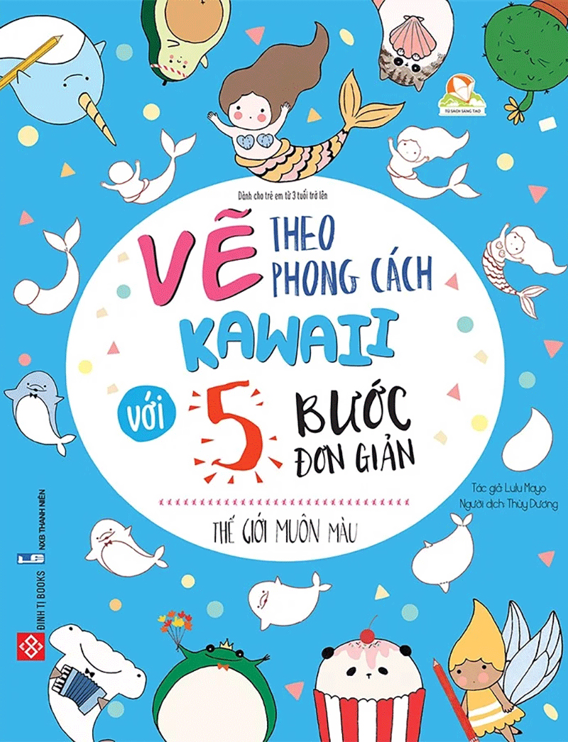 vẽ theo phong cách kawaii với 5 bước đơn giản - thế giới muôn màu - Ảnh 3