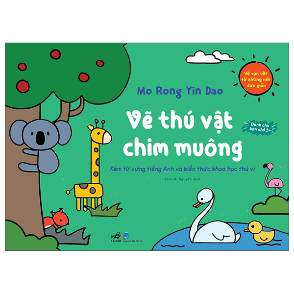 vẽ vạn vật từ những nét đơn giản - vẽ thú vật chim muông