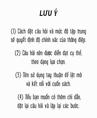 vị thần của những quyết định - the book of answers - bản bìa hồng - Ảnh 5