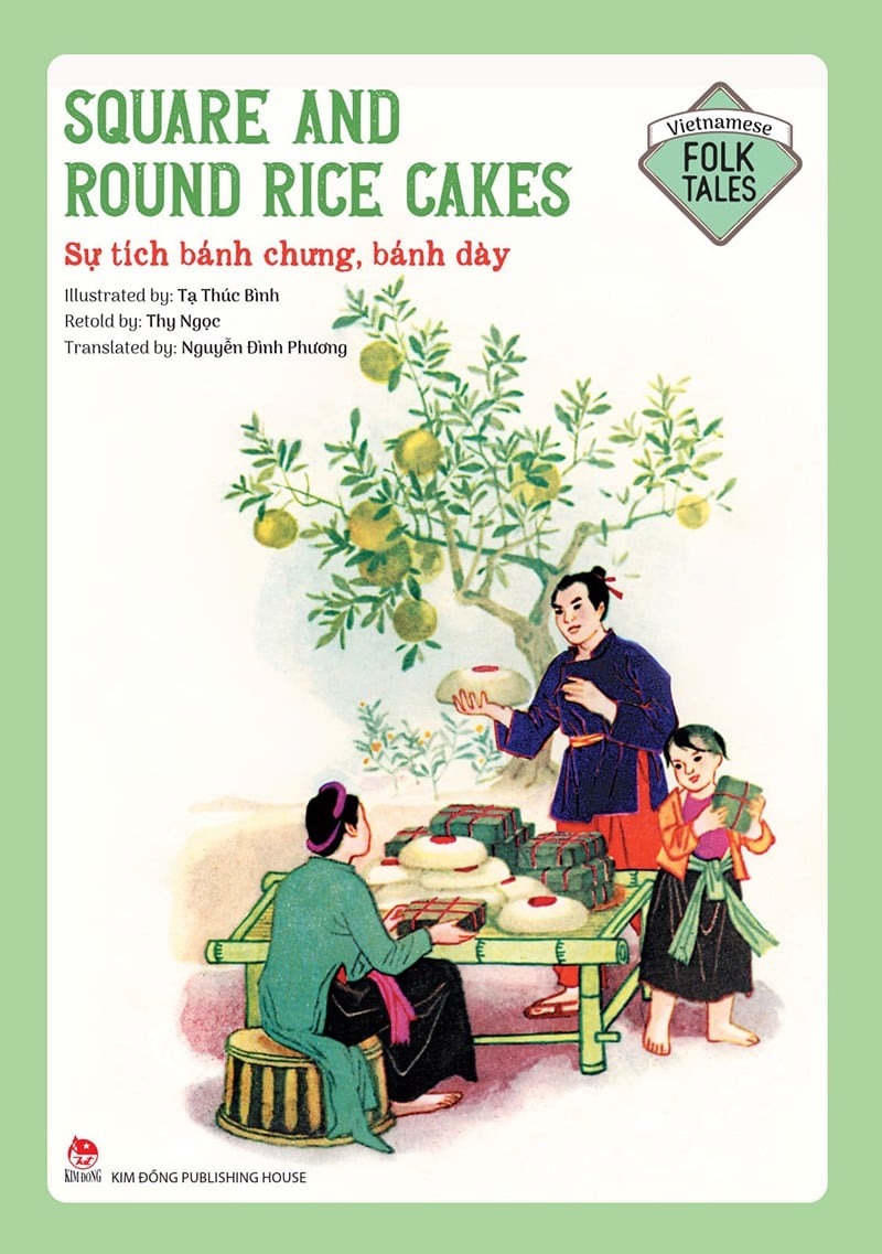vietnamese folklore - square and round rice cakes - sự tích bánh chưng, bánh dày - Ảnh 2