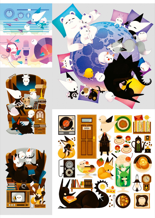 visions 2021 illustrators book - Ảnh 9