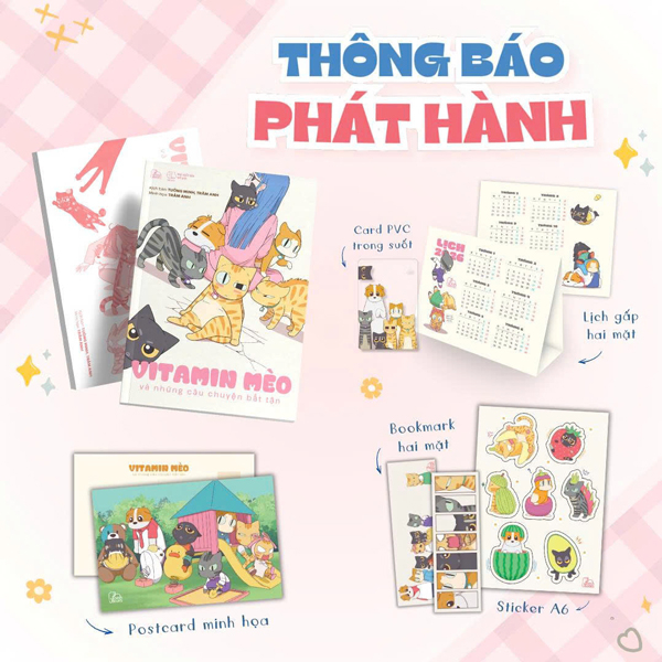 Vitamin Mèo Và Những Câu Chuyện Bất Tận - Tặng Kèm Bookmark 2 Mặt - Ảnh 15