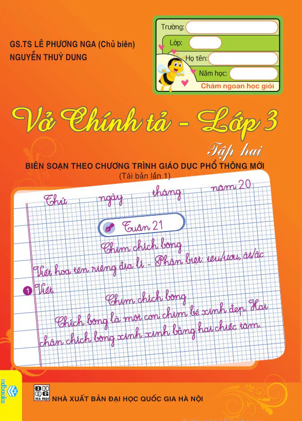 vở chính tả 3 - tập 2 - Ảnh 2