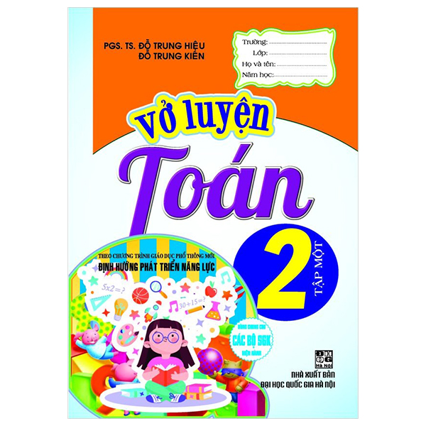 vở luyện toán 2 - tập 1 (theo chương trình gdpt mới)