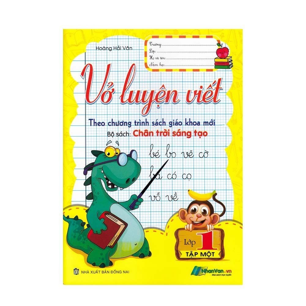 vở luyện viết lớp 1 - tập 1 (bộ sách chân trời sáng tạo) (tái bản 2024) - Ảnh 2