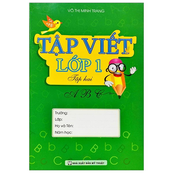 vở tập viết 1 - tập 2