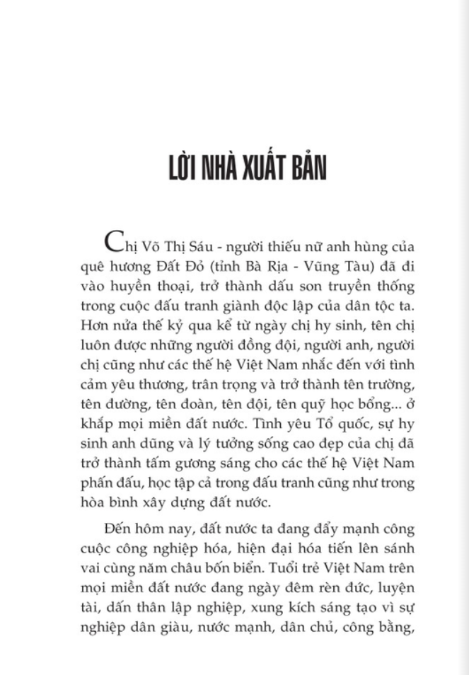 Võ Thị Sáu - Con Người Và Huyền Thoại (Tái Bản 2025) - Ảnh 5