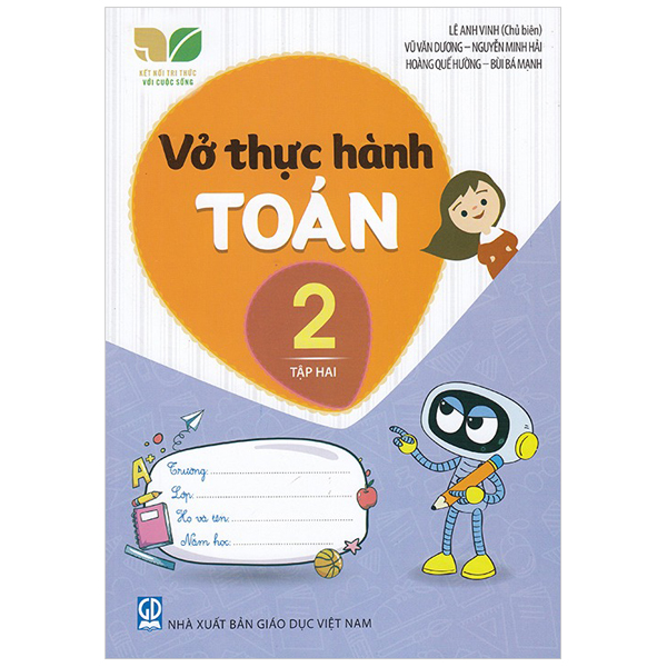 vở thực hành toán 2 - tập 2 (kết nối)