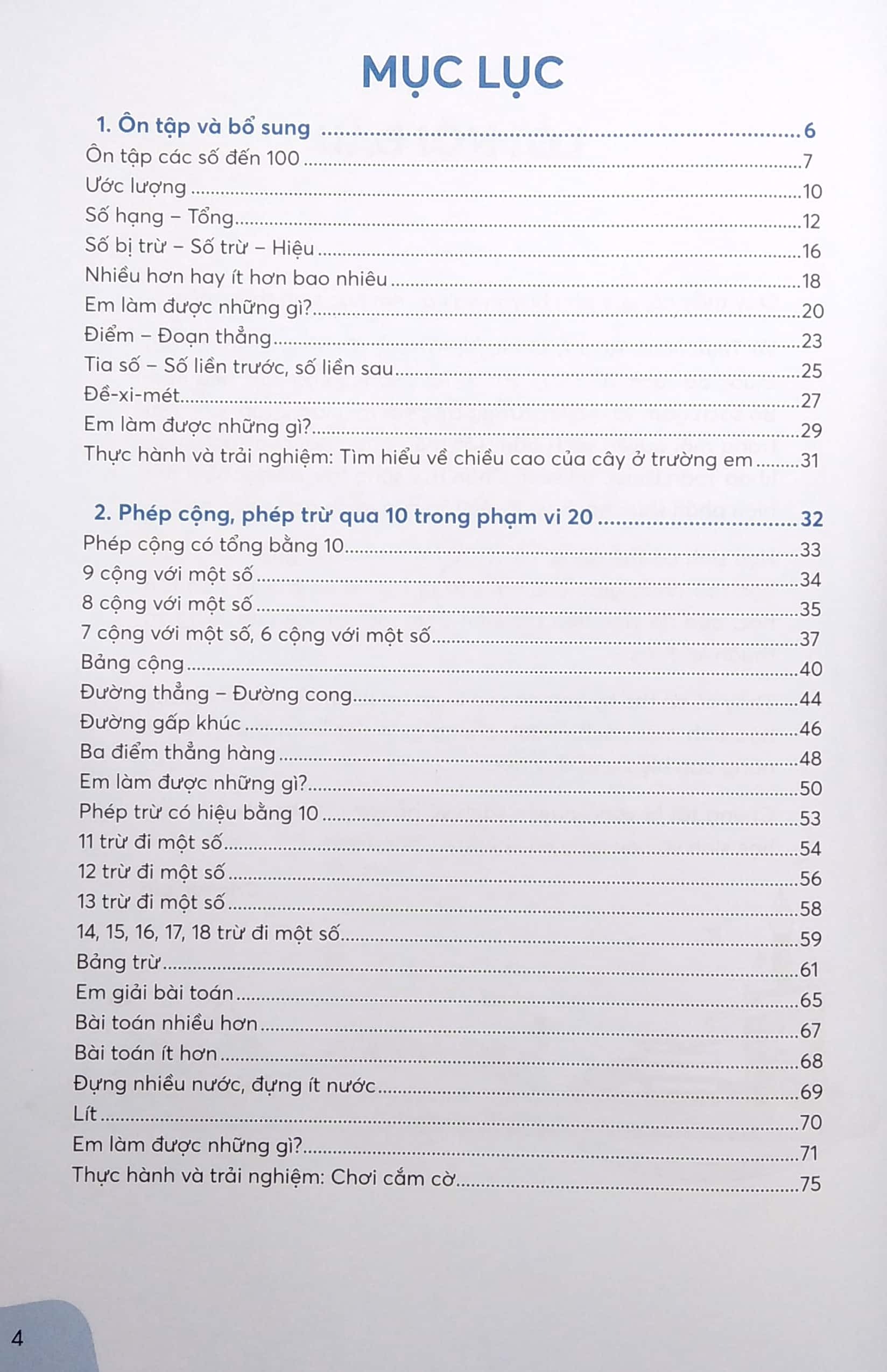 vở thực hành toán lớp 2 - tập 1 (bộ sách chân trời sáng tạo) (2023) - Ảnh 4