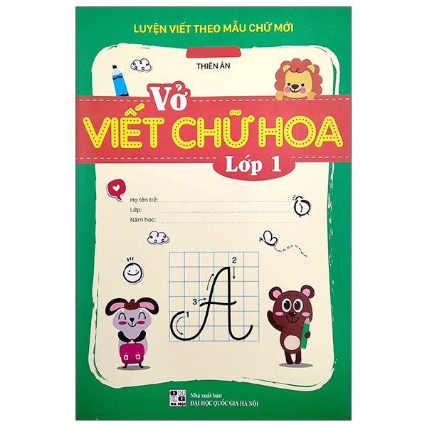 vở viết chữ hoa lớp 1