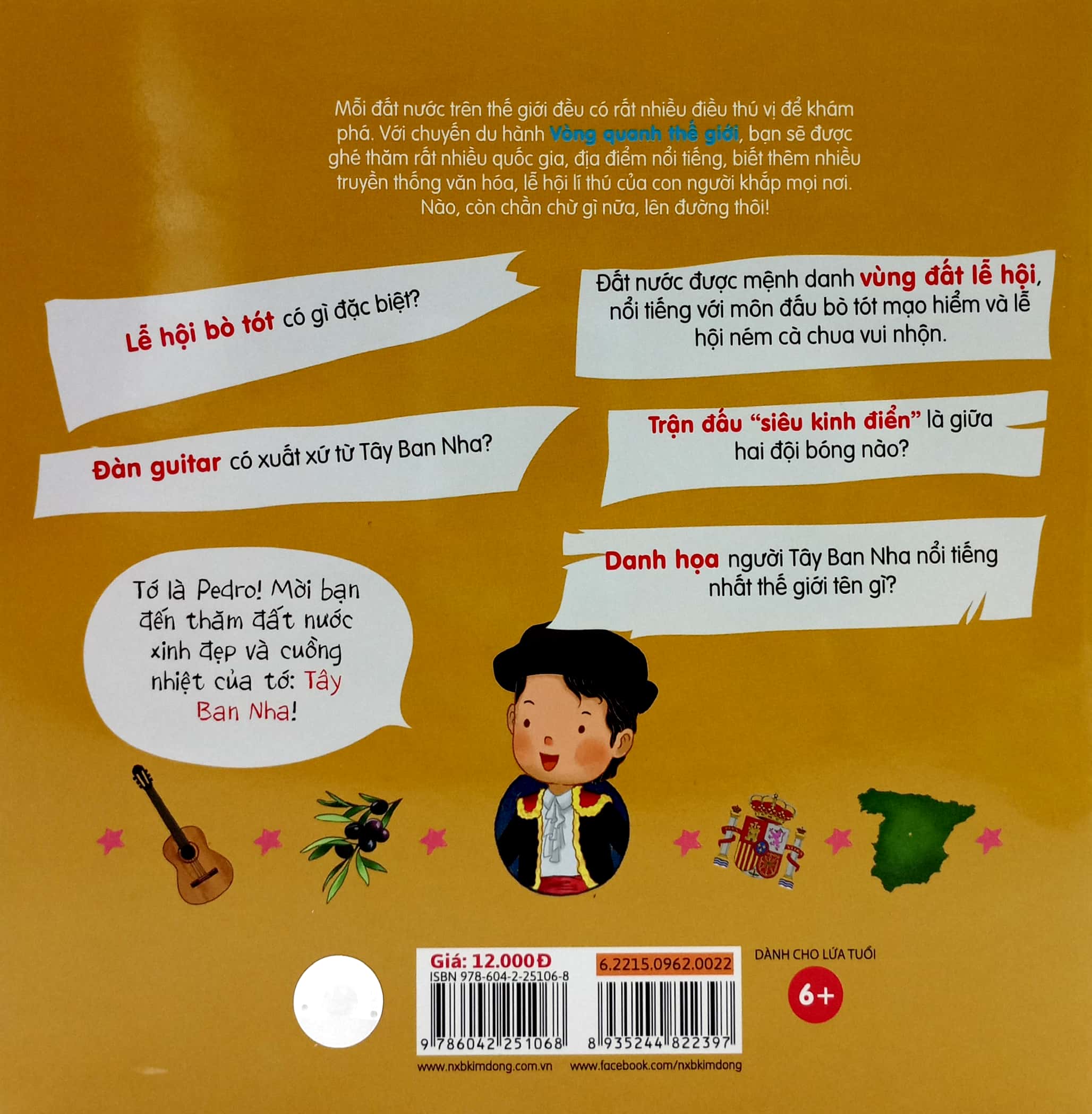 vòng quanh thế giới - tây ban nha (tái bản 2019) - Ảnh 6