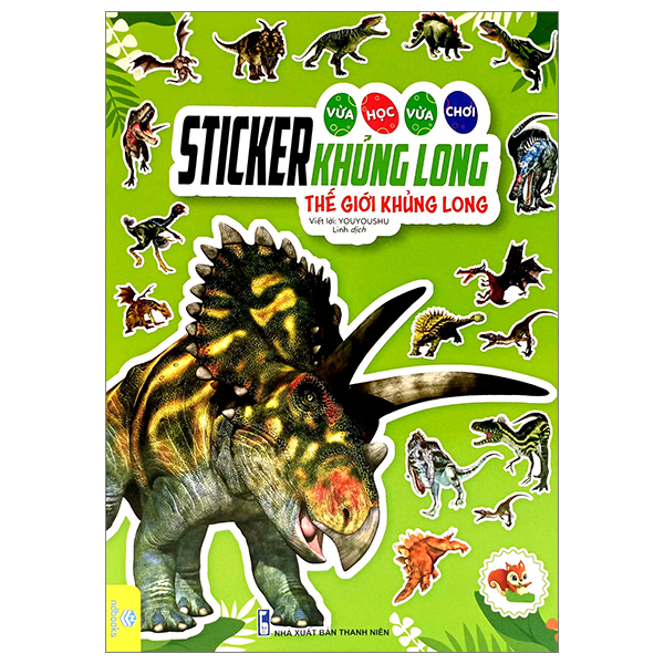 Vua Hoc Vua Choi - Sticker Khung Long - The Gioi Khung Long