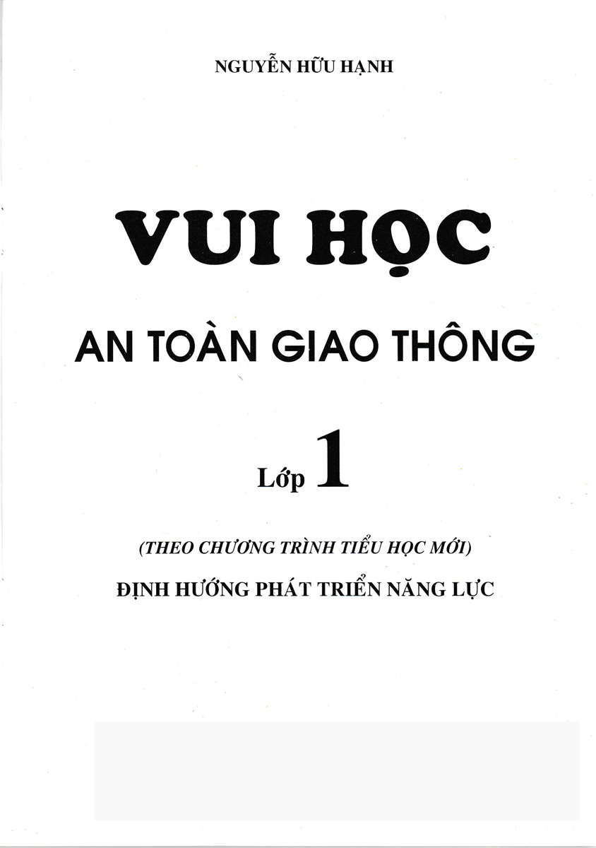 vui học an toàn giao thông lớp 1 (theo chương trình tiểu học mới định hướng phát triển năng lực) - Ảnh 3