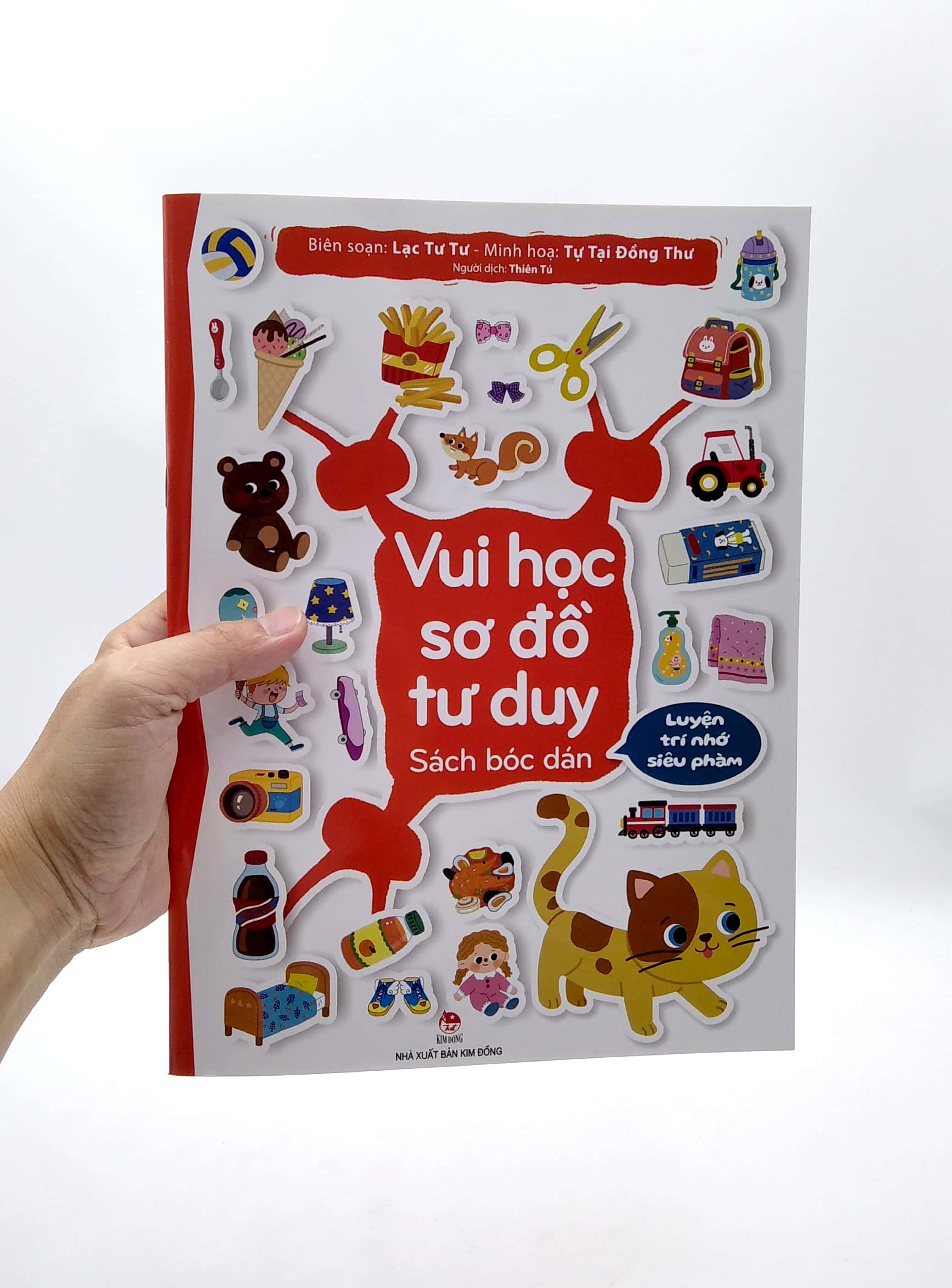 vui học sơ đồ tư duy - sách bóc dán - luyện trí nhớ siêu phàm - Ảnh 7