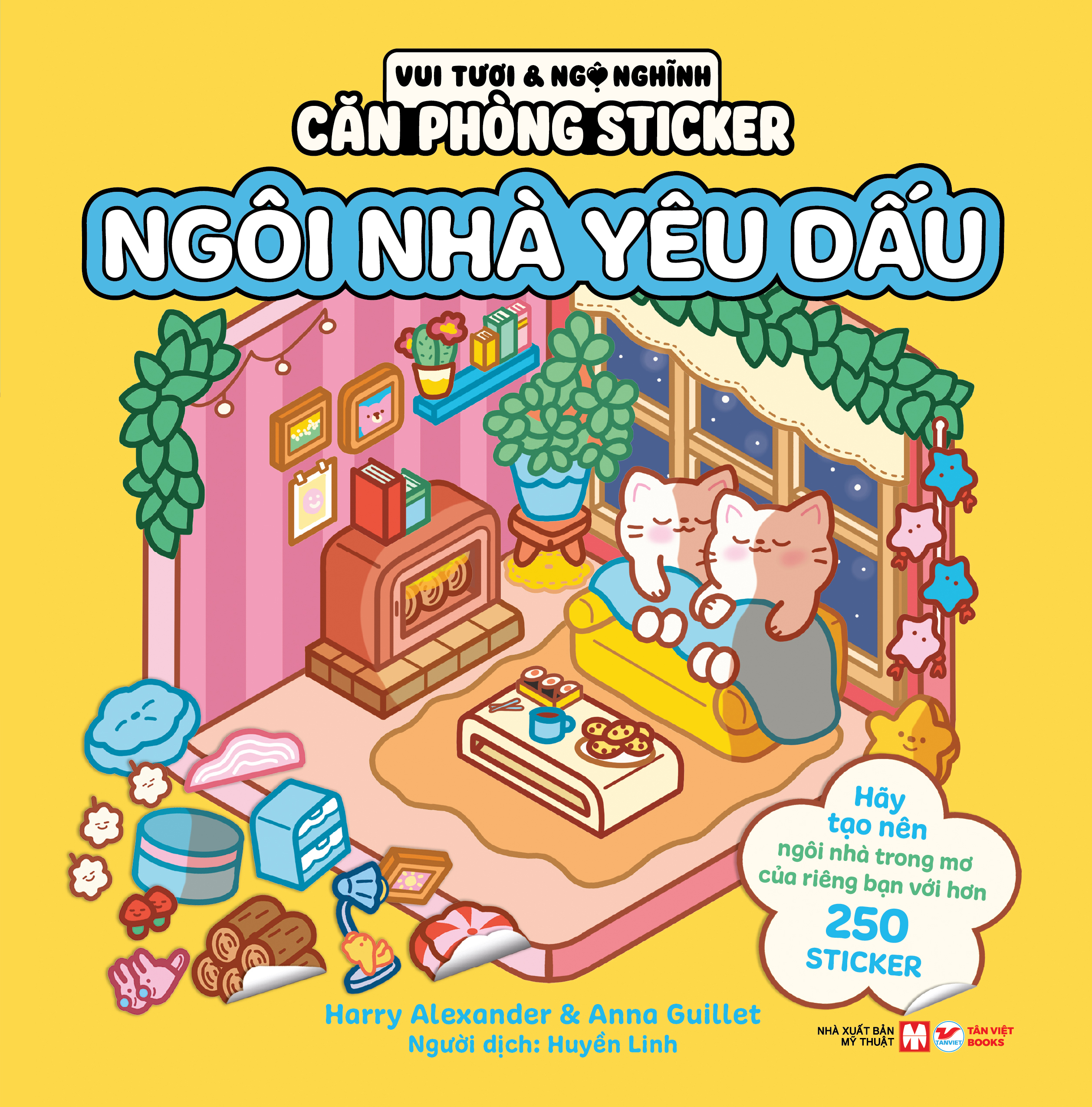 Vui Tươi Và Ngộ Nghĩnh - Căn Phòng Sticker - Ngôi Nhà Yêu Dấu - Ảnh 2