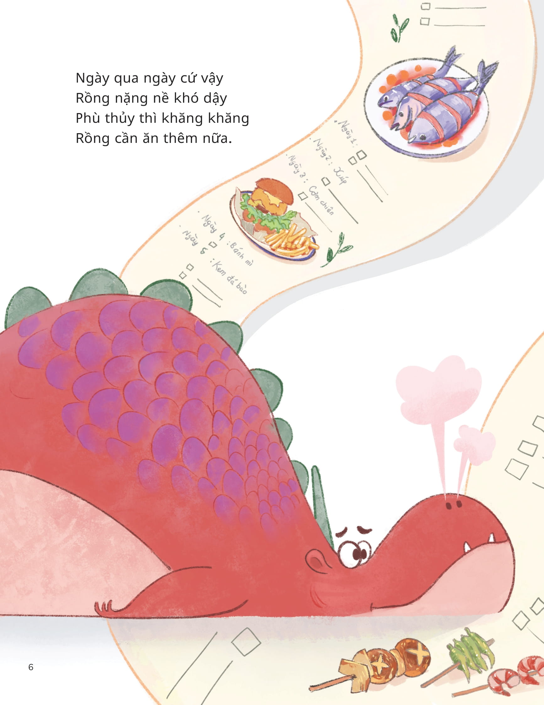 vun đắp tâm hồn - rồng nhỏ và phù thủy - little dragon and the witch - bé rồng muốn thành lực sĩ - how to become a muscle dragon - Ảnh 5