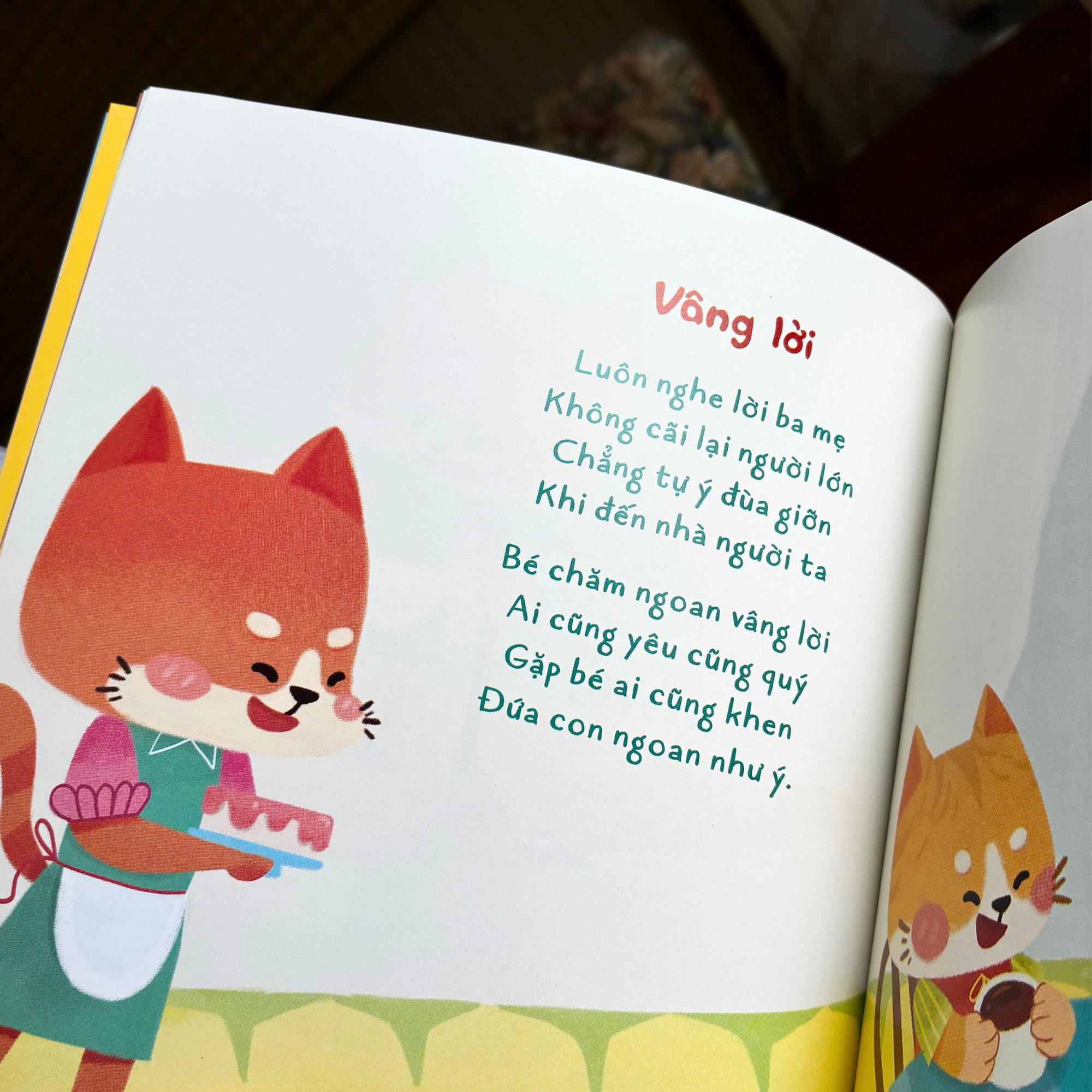 Vườn Thơ Của Bé - Chúng Mình Tập Làm Bé Ngoan - Khi Bé Đi Học - Ảnh 6