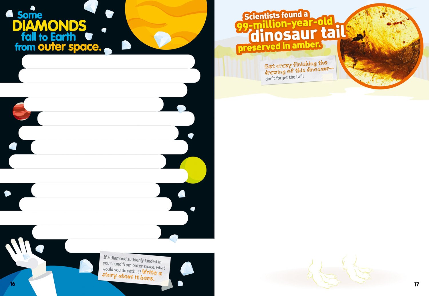 weird but true! cool and crazy sticker doodle book - Ảnh 3
