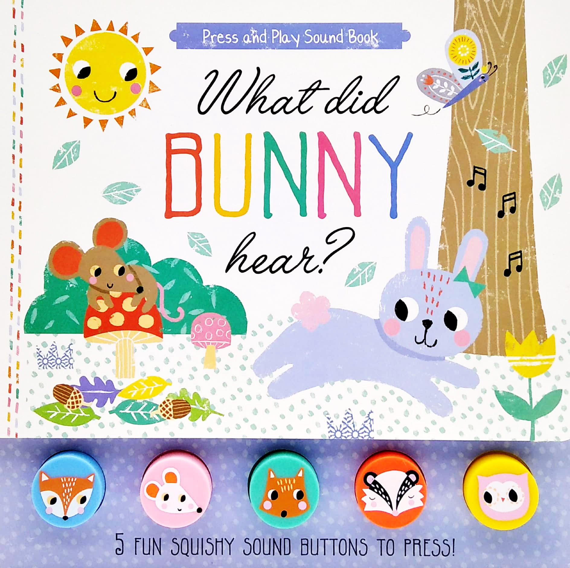 what did bunny hear? - press and play sound book - Ảnh 2