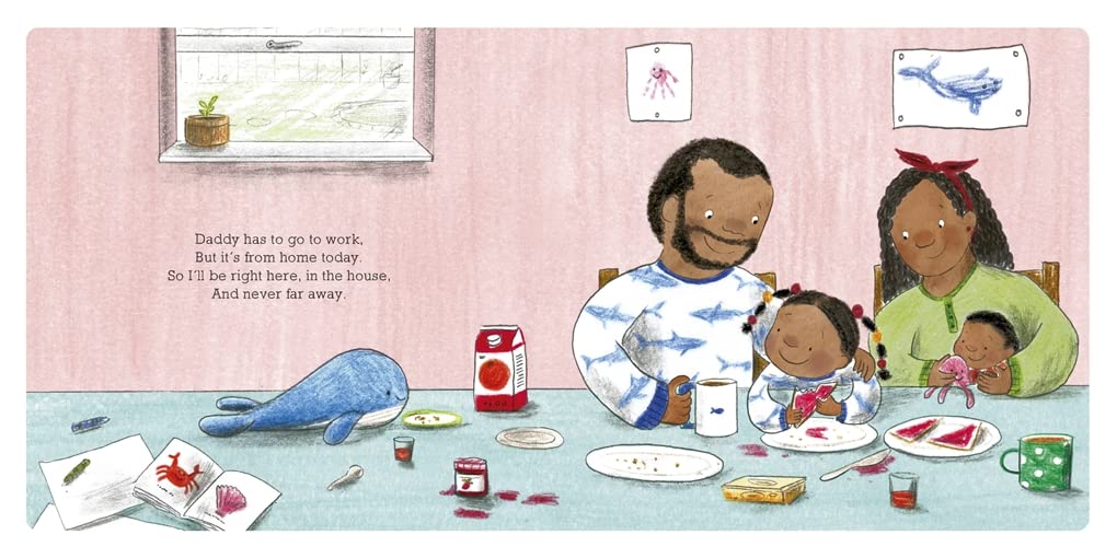 when daddy works from home - Ảnh 5
