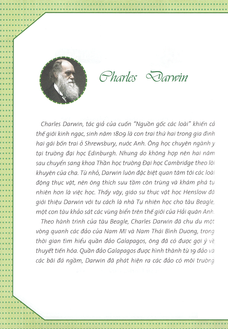 who? chuyện kể về danh nhân thế giới - charles darwin (tái bản 2019) - Ảnh 7