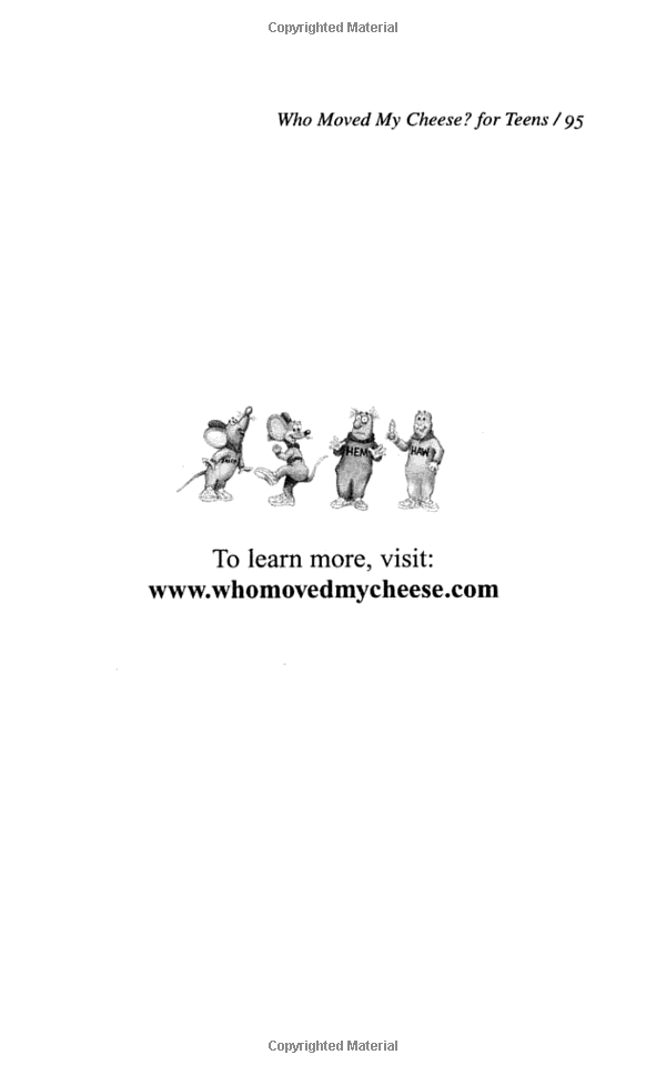 who moved my cheese for teens - Ảnh 11
