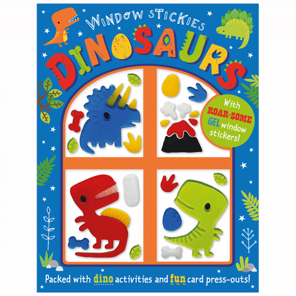 window stickies dinosaurs