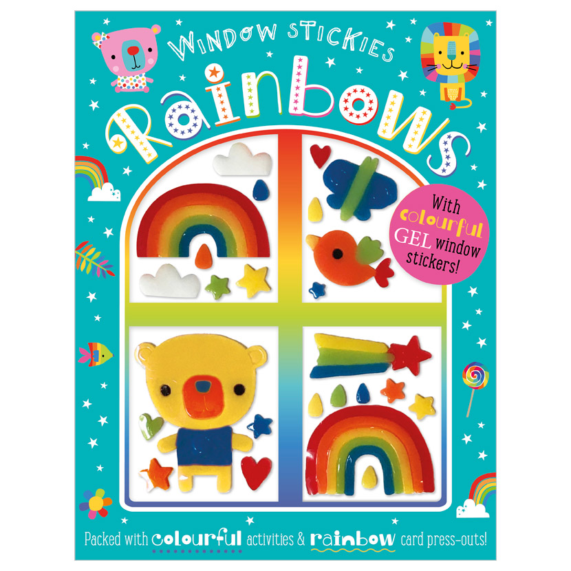 window stickies rainbows - Ảnh 2