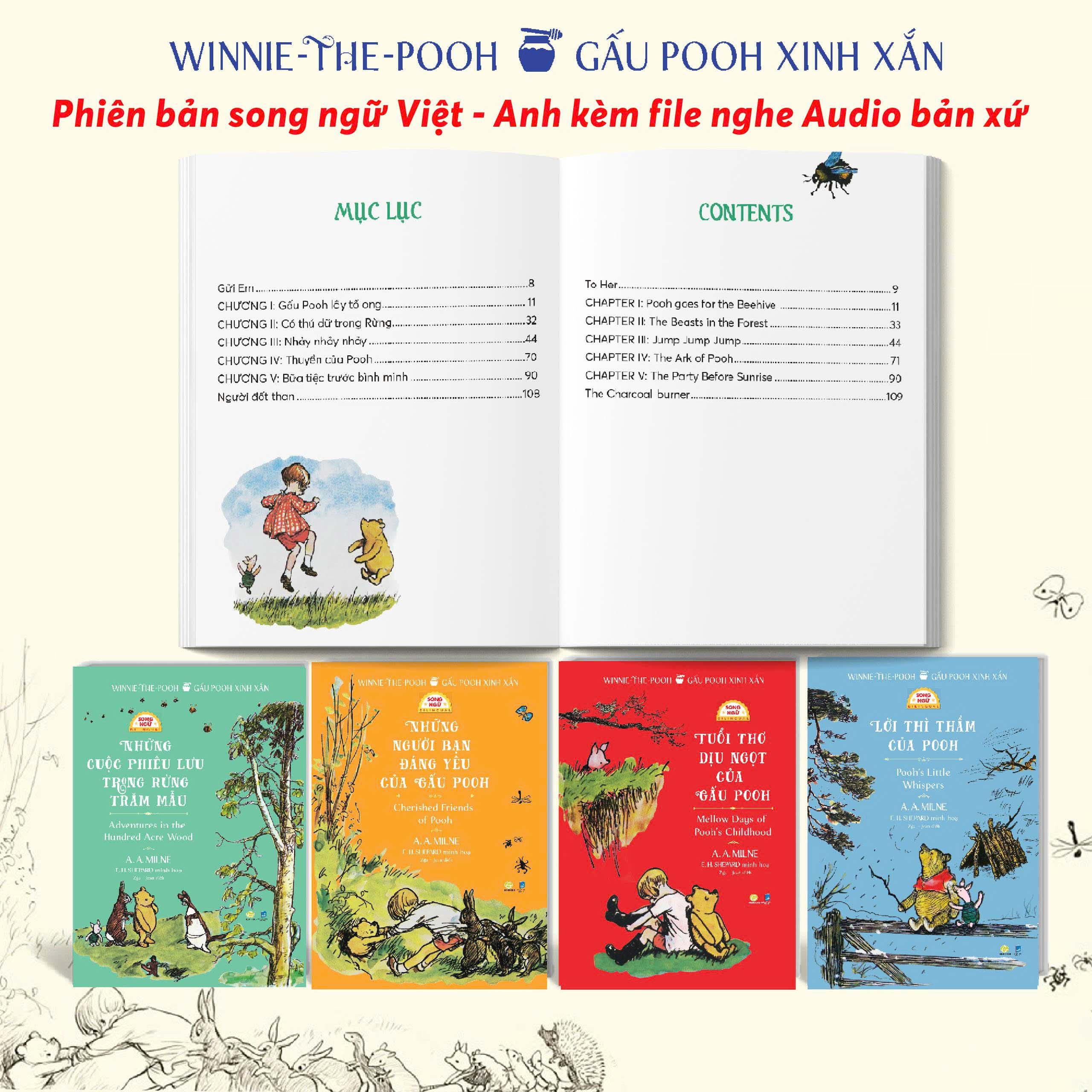 Winnie-The-Pooh - Gấu Pooh Xinh Xắn - Mellow Days Of Pooh's Childhood - Tuổi Thơ Dịu Ngọt Của Gấu Pooh - Ảnh 4