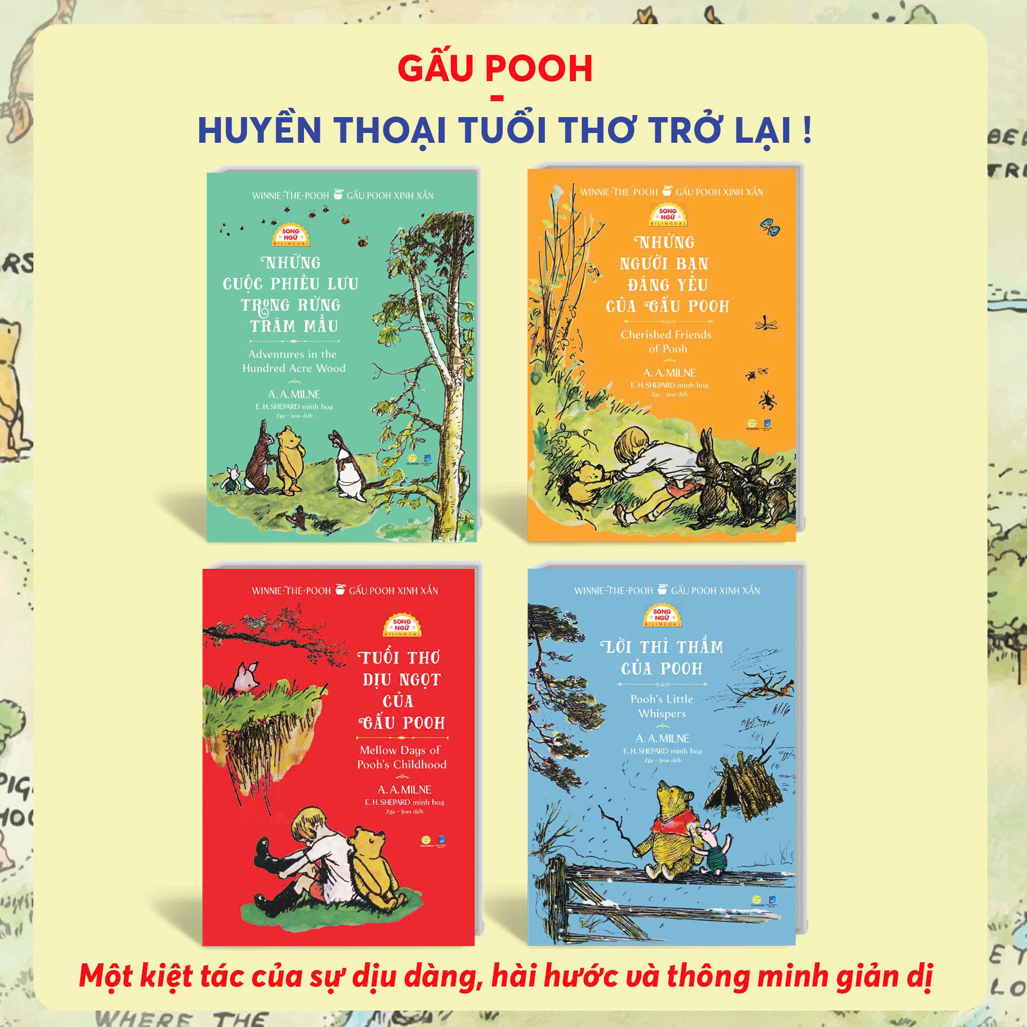 Winnie-The-Pooh - Gấu Pooh Xinh Xắn - Pooh's Little Whispers - Lời Thì Thầm Của Pooh - Ảnh 3