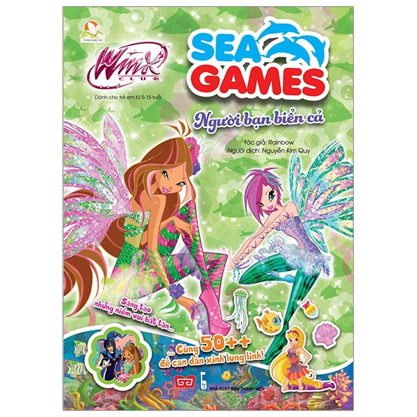 winx club - sea games - người bạn biển cả