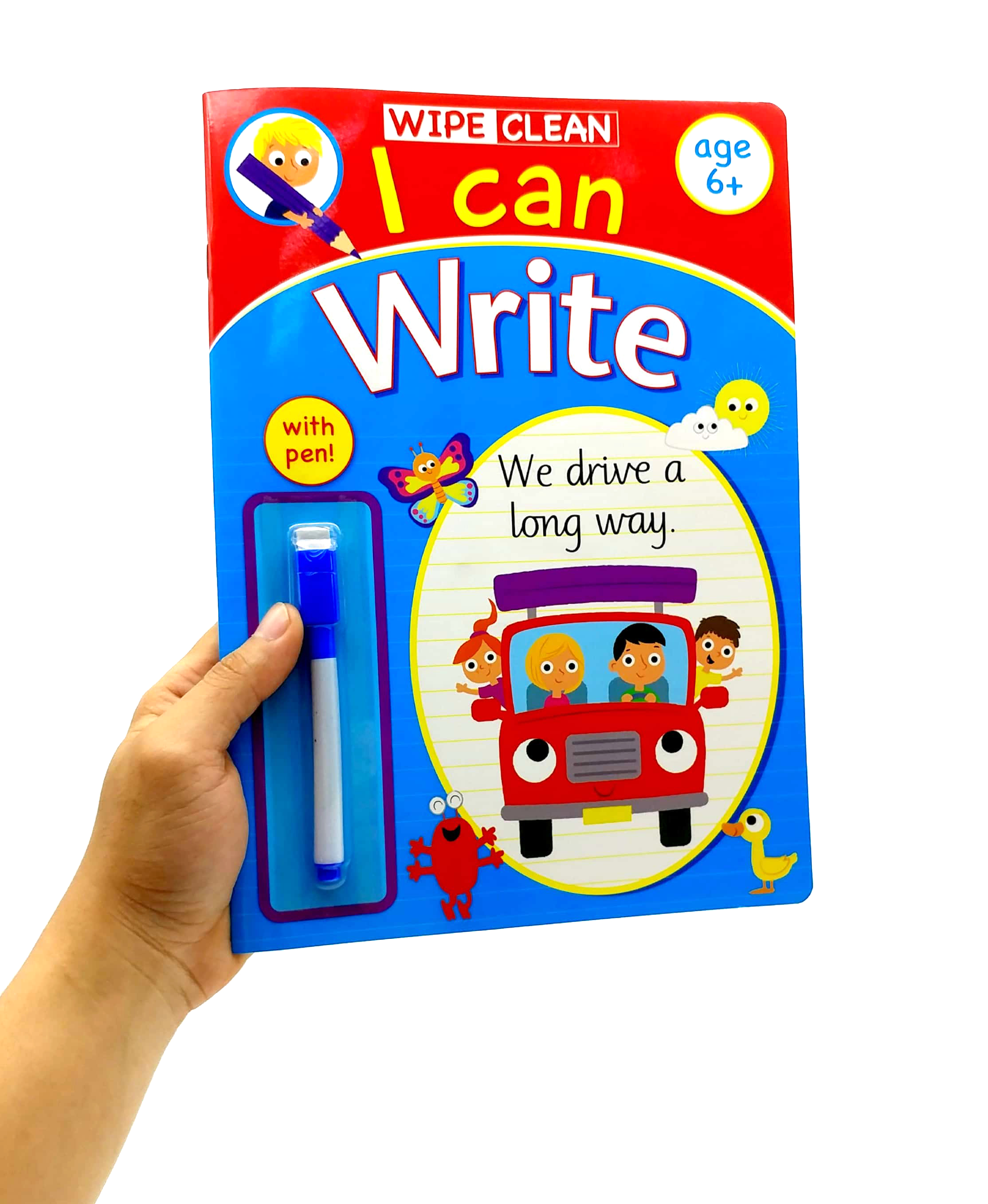 wipe clean: i can write - book with pen - Ảnh 7
